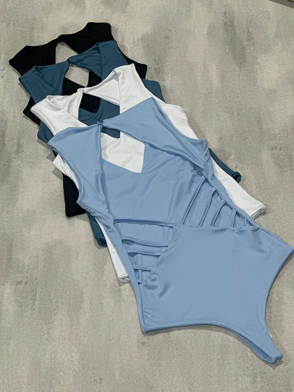 Miniatura: Lucia Strappy Side-Back Bodysuit