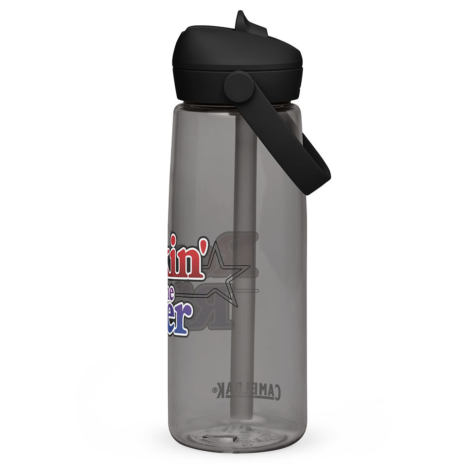 Thumbnail: Flip straw water bottle