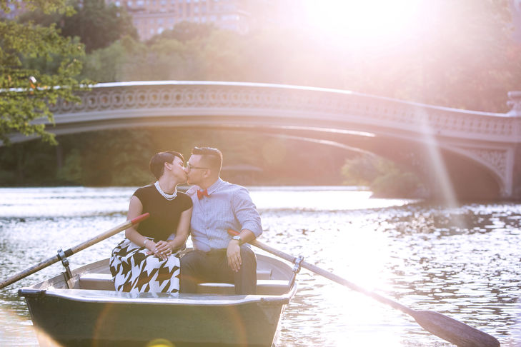 New York Engagement : Ann + Darrell