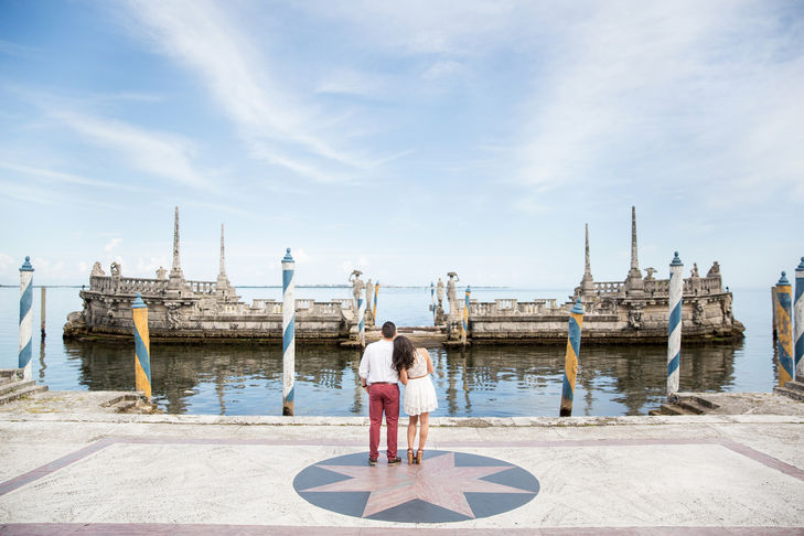 Vizcaya Engagement : Janelle + Nathan