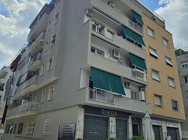 Facciata di un edificio a Roma