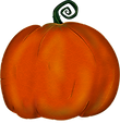 ハロウィーンのカボチャ