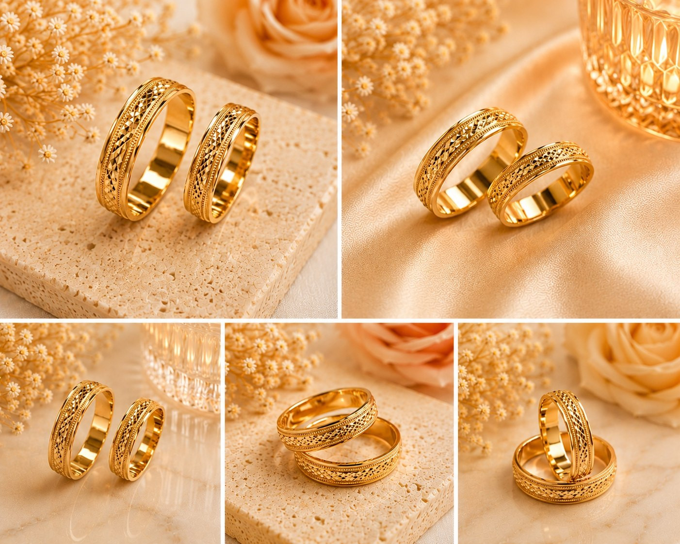 AROS DE MATRIMONIO EN ORO 18K - AMD 009 (11 GRAMOS)