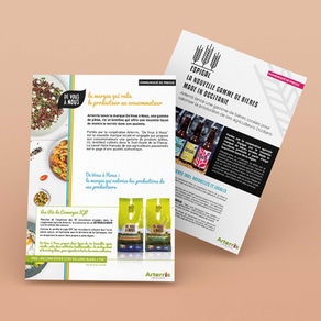 Une mise en page graphique des communiqués de presse : maximisez l'impact de vos informations