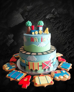 nuage gourmand - cake design - gâteau événement - gâteau sur mesure - biscuits - Pluvigner