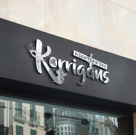 Enseigne Biscuiterie des Korrigans
