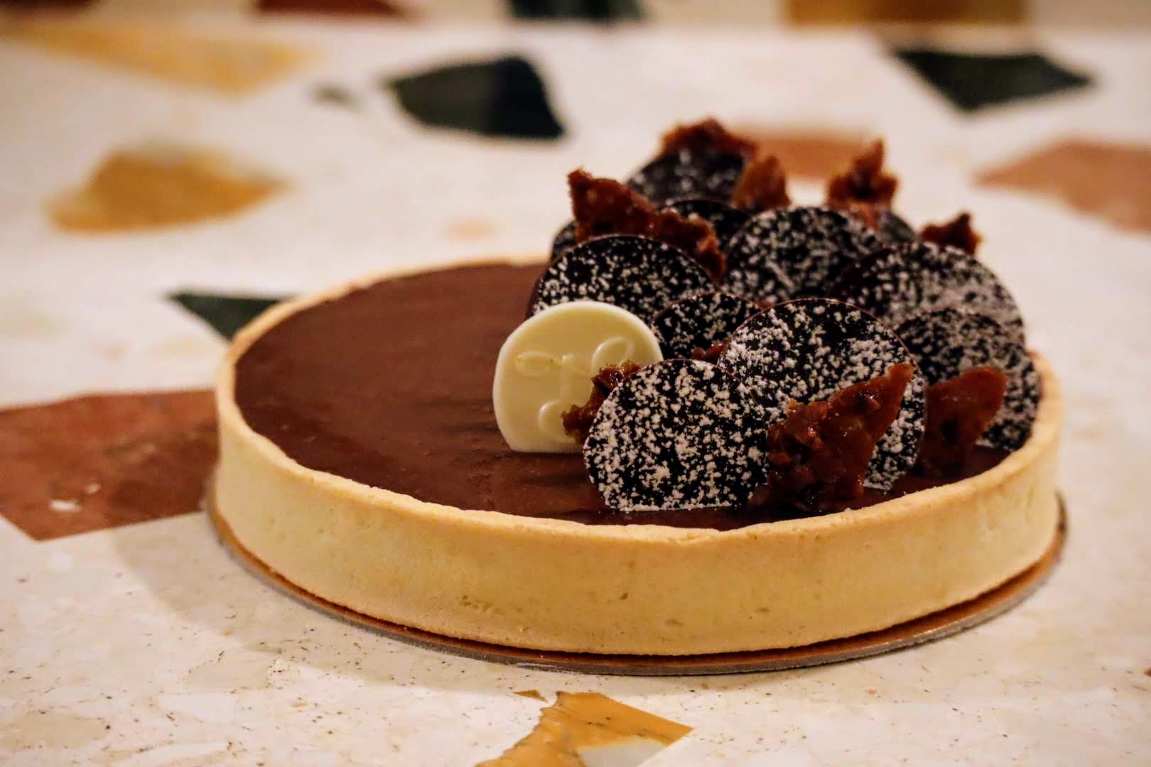 Citroen chocoladetaart