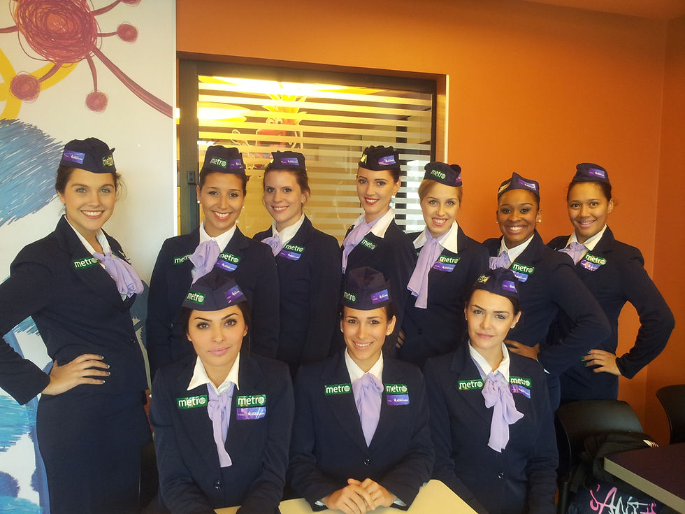 Blitz recepcionistas promotoras