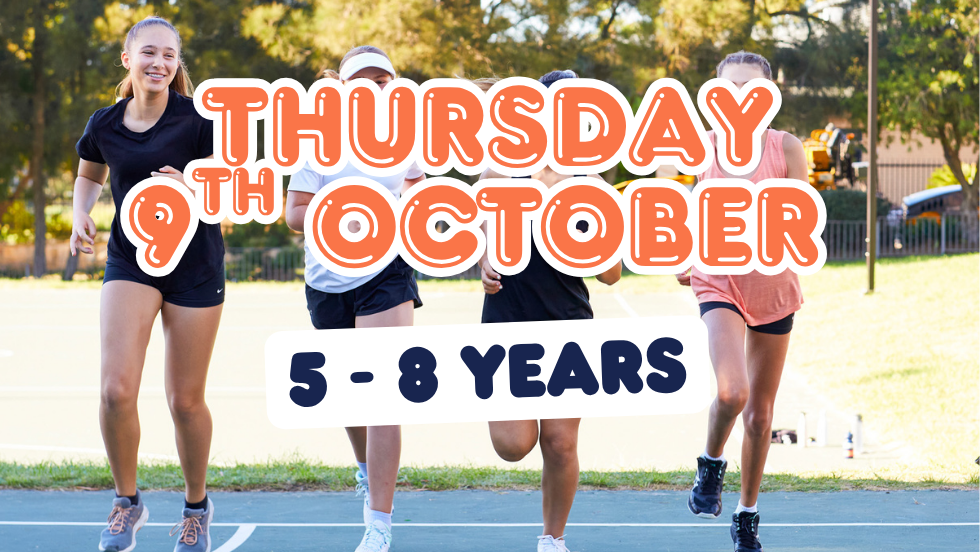Thursday 9th October: 5-8 yrs