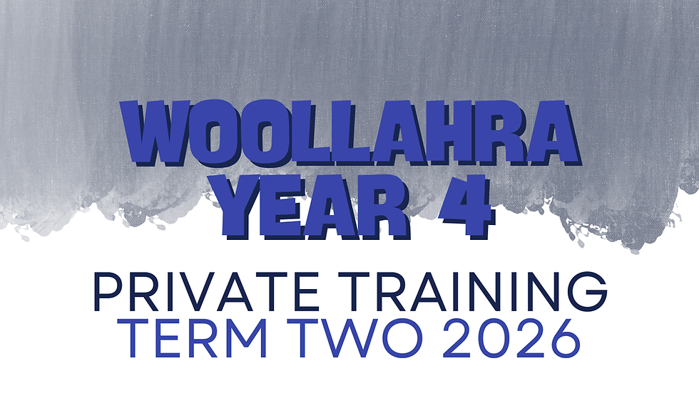 Woollahra Yr 4 - Term 2 2026