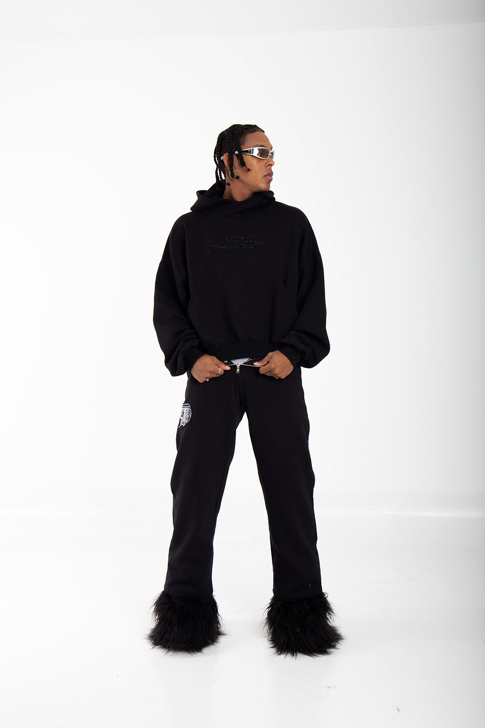 Miniatura: Hoodie Black Drip