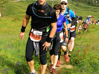 TRAIL DES 2 LACS - 22Km 1100 D+ (La Plagne 73)