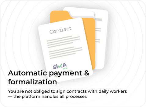 Auto payment & formalization