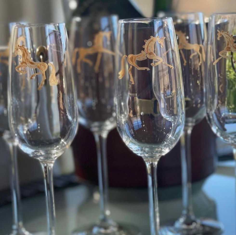 Miniatyrbild: Champagneglas