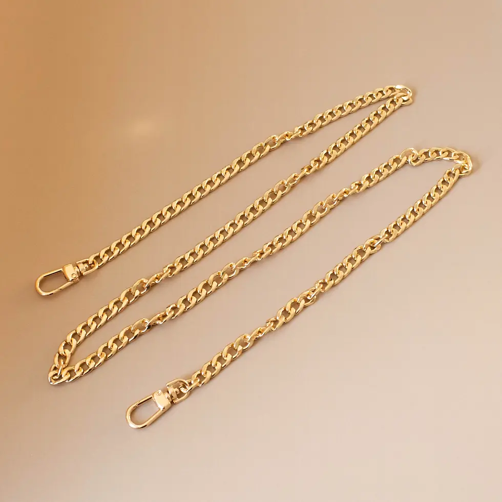 Miniaturbild: A.MANO Taschenkette mit Karabinerhaken  gold farben