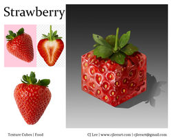 CJLee_portfolio_texture cubes_Straberry