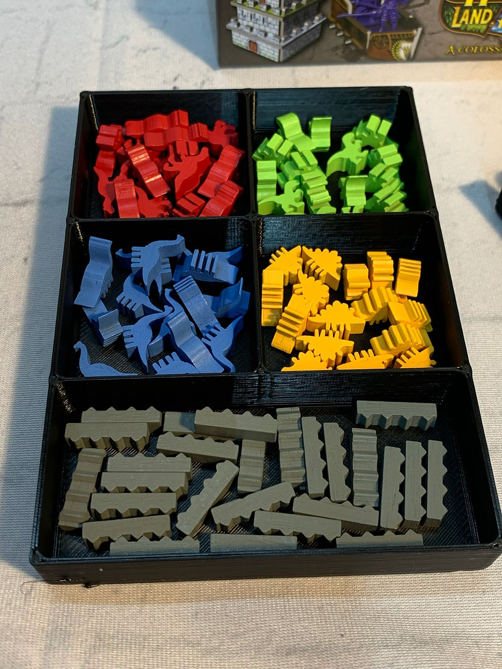 Thumbnail: 3D Printed - Tiny Epic Dinosaurs Insert - Board Games