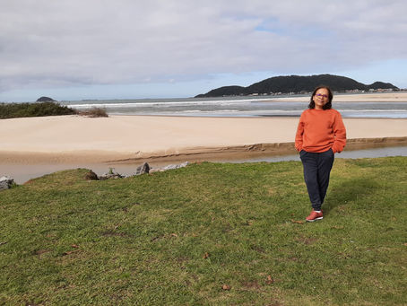Estou na praia