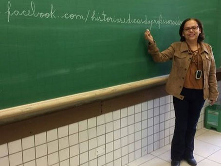 Eu, professora de novo