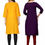 Thumbnail: Multi Crepe 3/4 Sleeves Combo Kurta