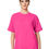 Thumbnail: Women Oversized Half Sleeve Pink Tshirt