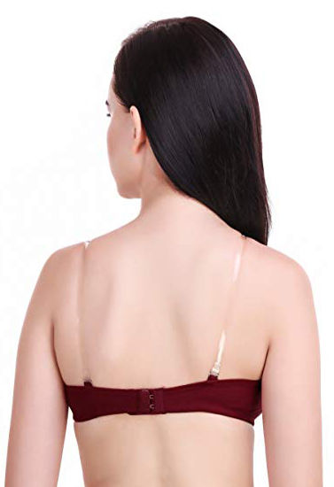 2-Daily wear maroon comfort bra ( PK Of 2)