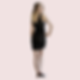 2-Plus Size Sheer Nightwear in Black for Women