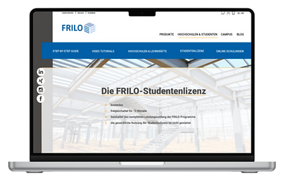 Mock-up of the Microsite.