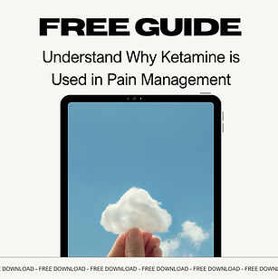 Ketamine and Pain Management