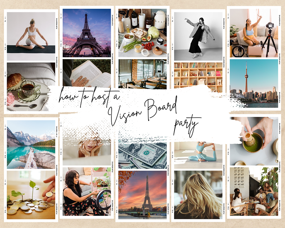 vision board party