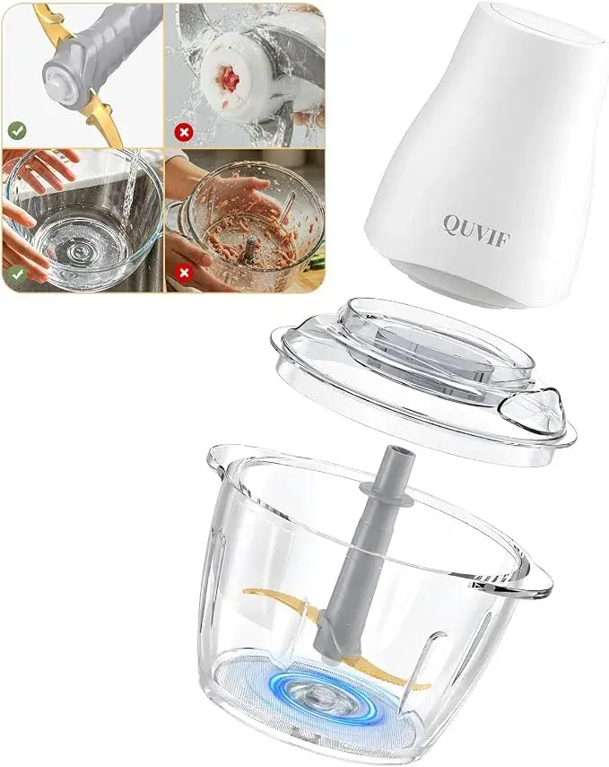 QUVIF 5-Cup Electric Food Chopper