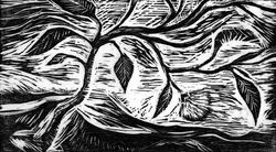"Growing" - Woodcut