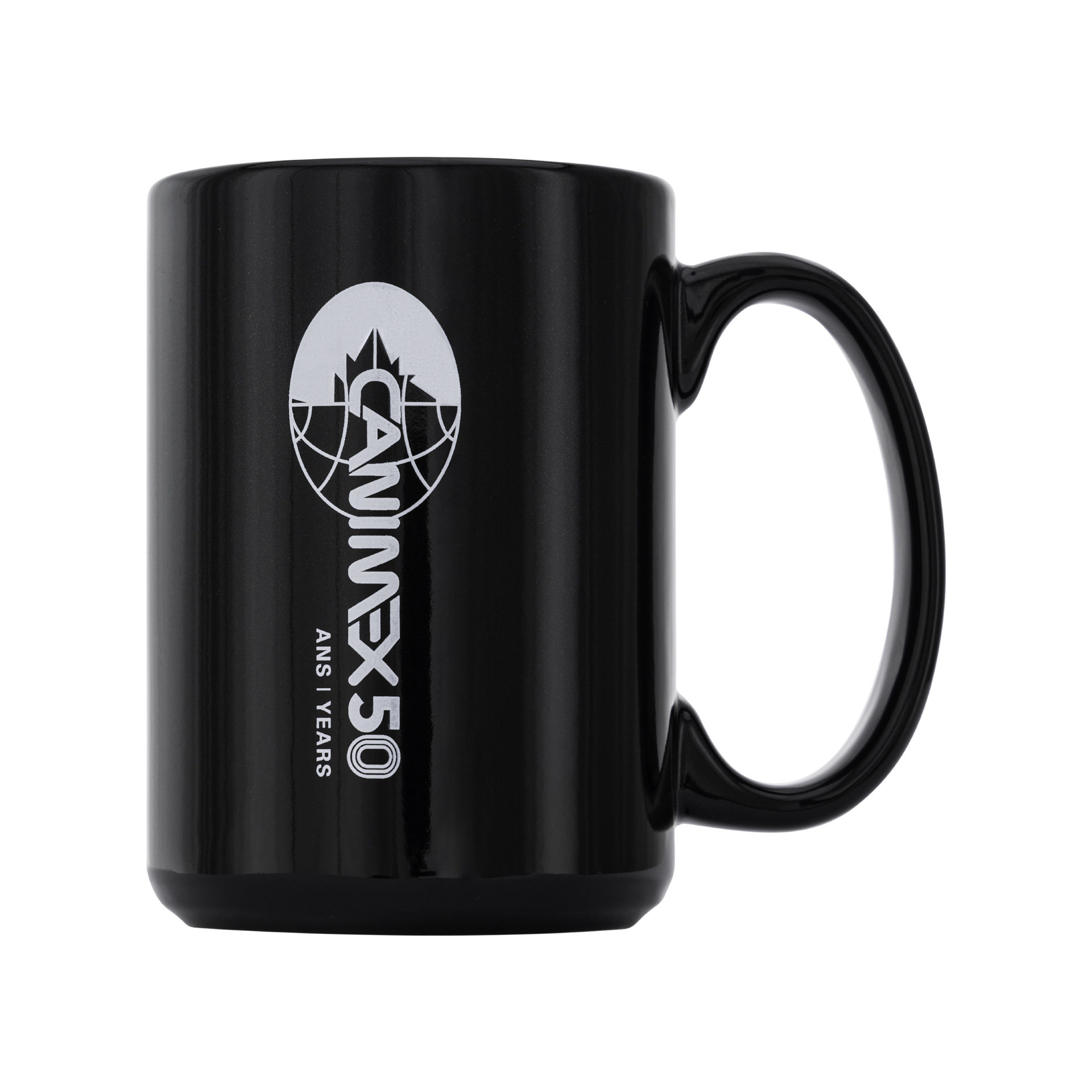 Tasse à café noire Canimex50