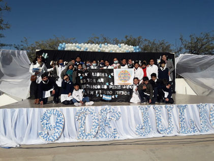 2022 Julio. Proclamación de Independencia en nuestras escuelas y Anexos del Centro de Apoyo escolar