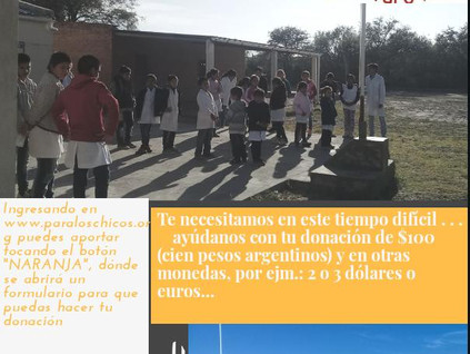 2020 Abril, Escuela N° 612, Fanny Remedi.