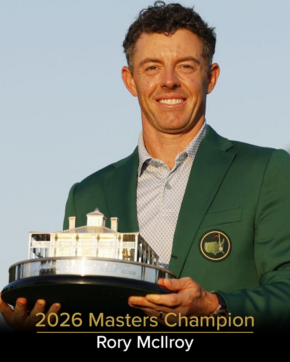 Back to Back wins for Rory At the 2026 Masters