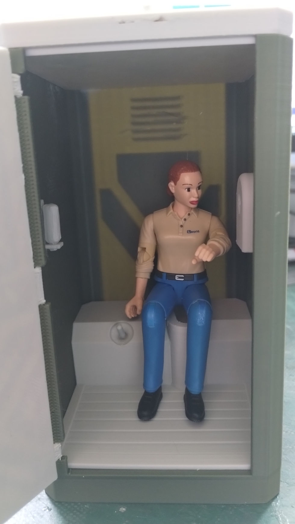 Thumbnail: 1:14 scale portaloo