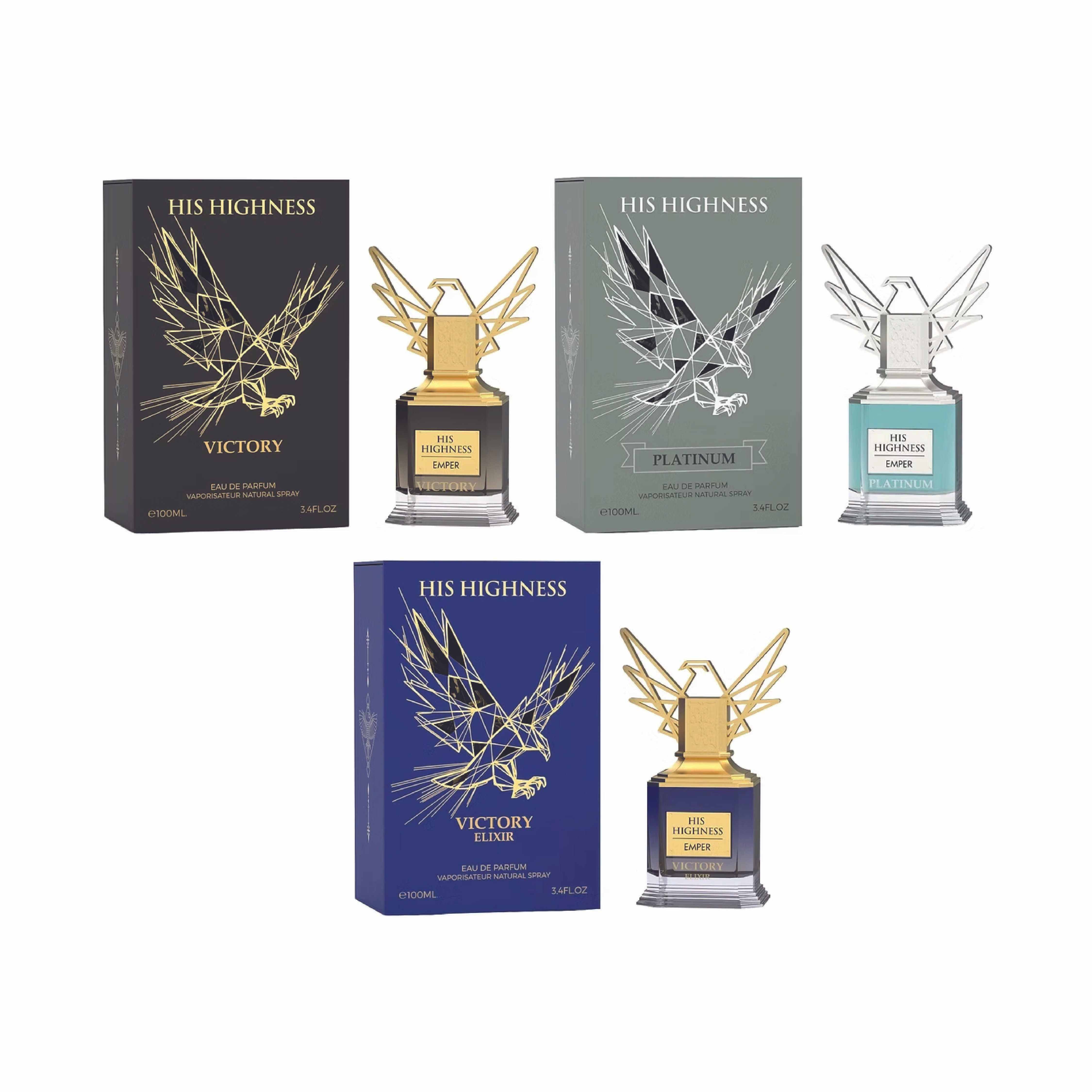 His Highness Trio 100ml Bundle