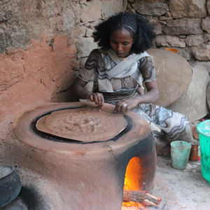 Injera Preparation and Cooking
