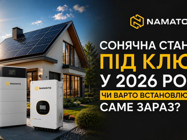Сонячна станція під ключ у 2026 році: чи варто встановлювати саме зараз?