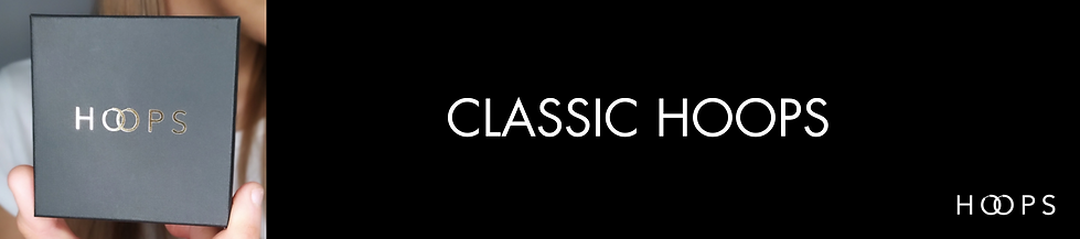 classic large hoop earrings