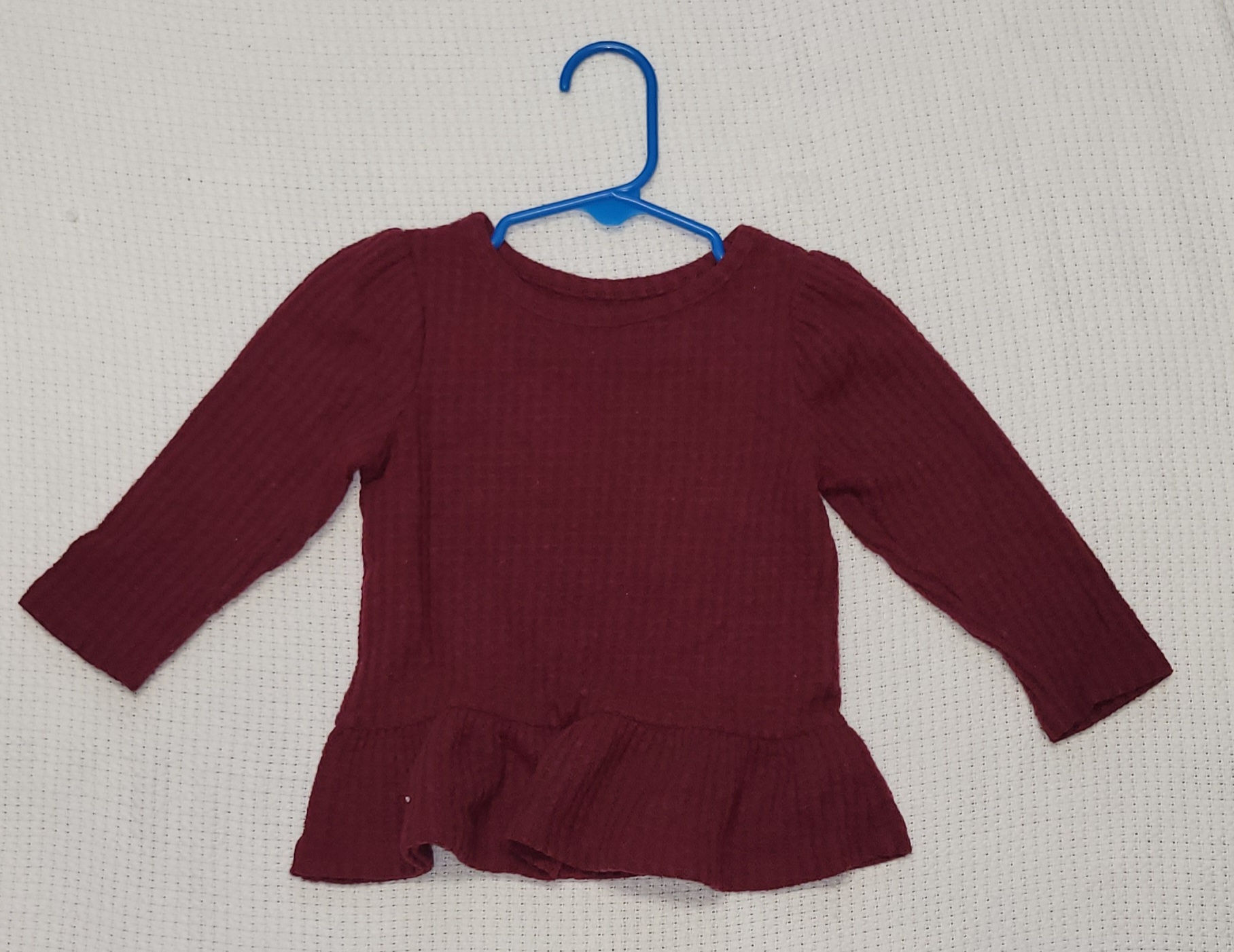 Maroon Sweater Top