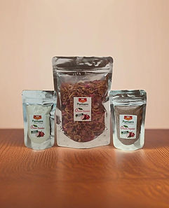 Leafy Vegetable Powders (Close-up)