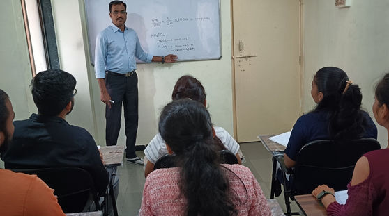 Students in a training session.