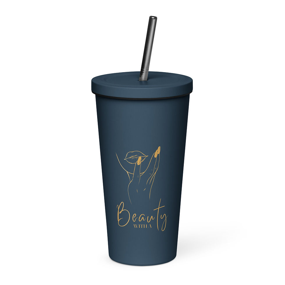 Thumbnail: Insulated tumbler with a straw