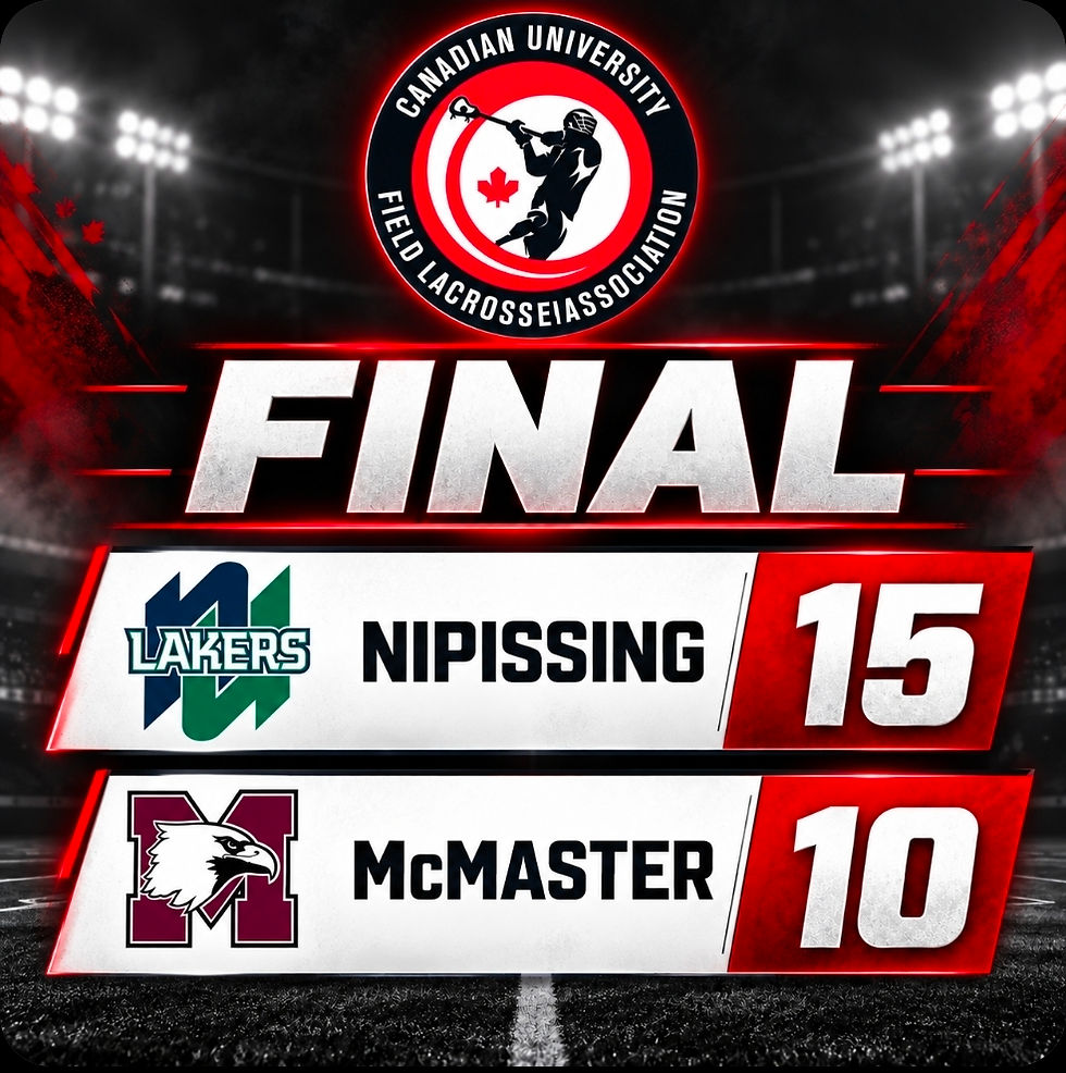King’s Seven Goals Lead Nipissing Past McMaster