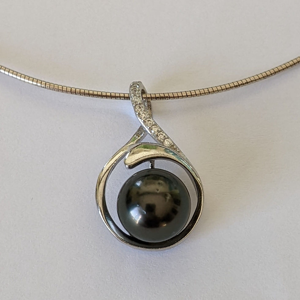 Miniature : Pendentif Stella  en Argent rhodié
