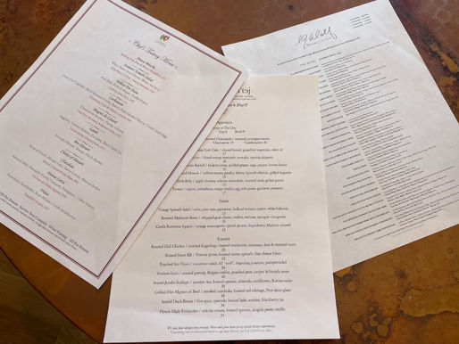 3 Tasting Menus with Wine Pairings Near DC