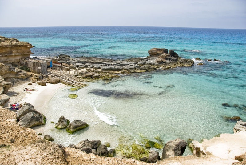 Formentera - la spiaggia di Calos des Mortes