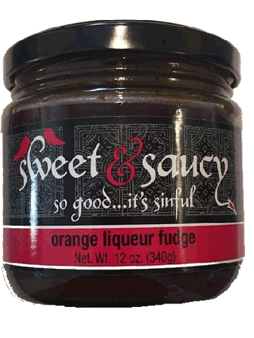 orange liqueur fudge